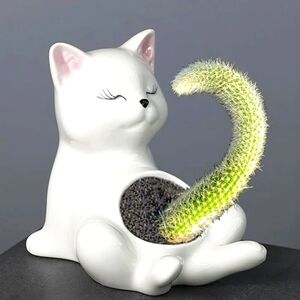 Freeloader Fat Cat Small Planter Pot